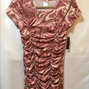 Summer Clearance. NWT Size Large (11-13) Double Ruched Front Dress
